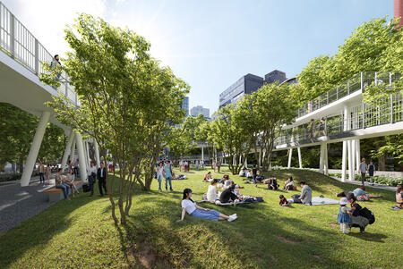 「野々にわ」・「立体園路」