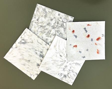東京建物が排出した防災ヘルメット等から再生したプラスチック素材